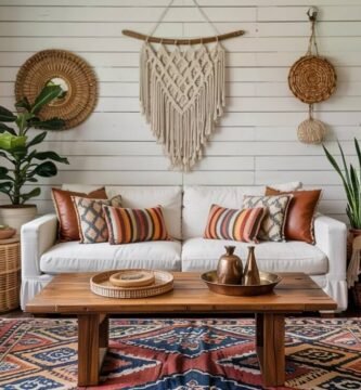 Boho Living Room Decor InspiratioN