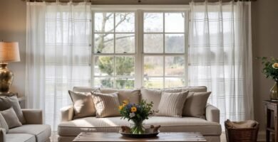 Modern Farmhouse Curtains Living Room Ideas