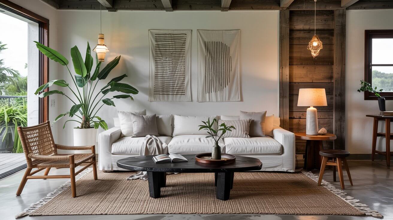 Modern Japandi Living Room Decor Ideas