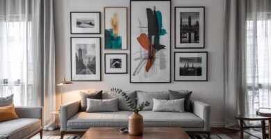 Modern Living Room Wall Decor Designs