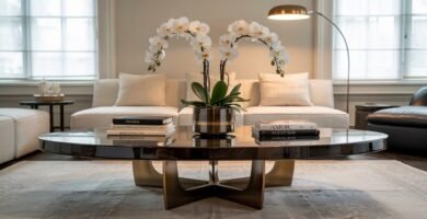Modern Luxury Center Table Living Room
