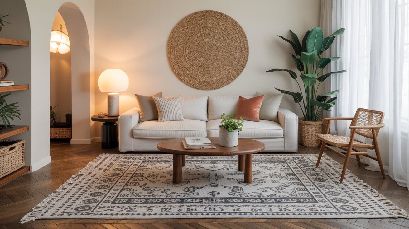 Living Room Rug Inspiration Ideas That’ll Totally Elevate Your Space ...