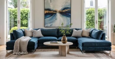 Modern Blue Living Room Decor Ideas