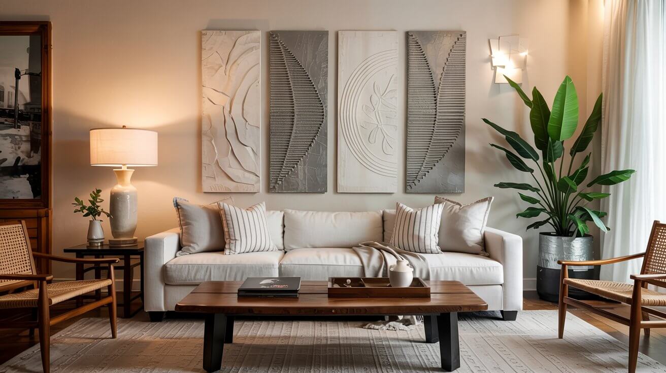 Modern Living Room Wall Art Ideas