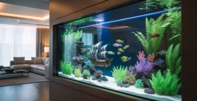 Fish Aquarium Ideas for Living Room