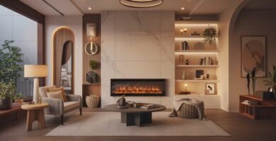 Living Room Electric Fireplace Ideas