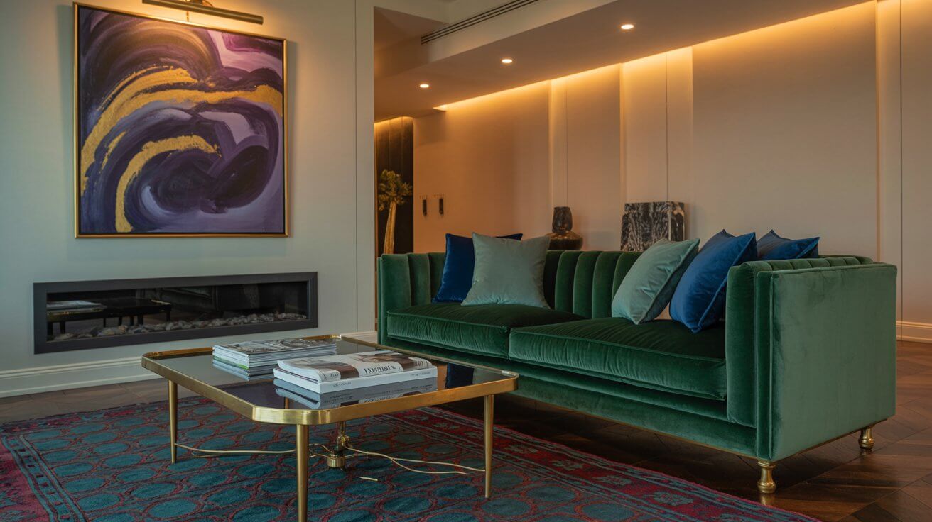 Living Room Jewel Tones Ideas