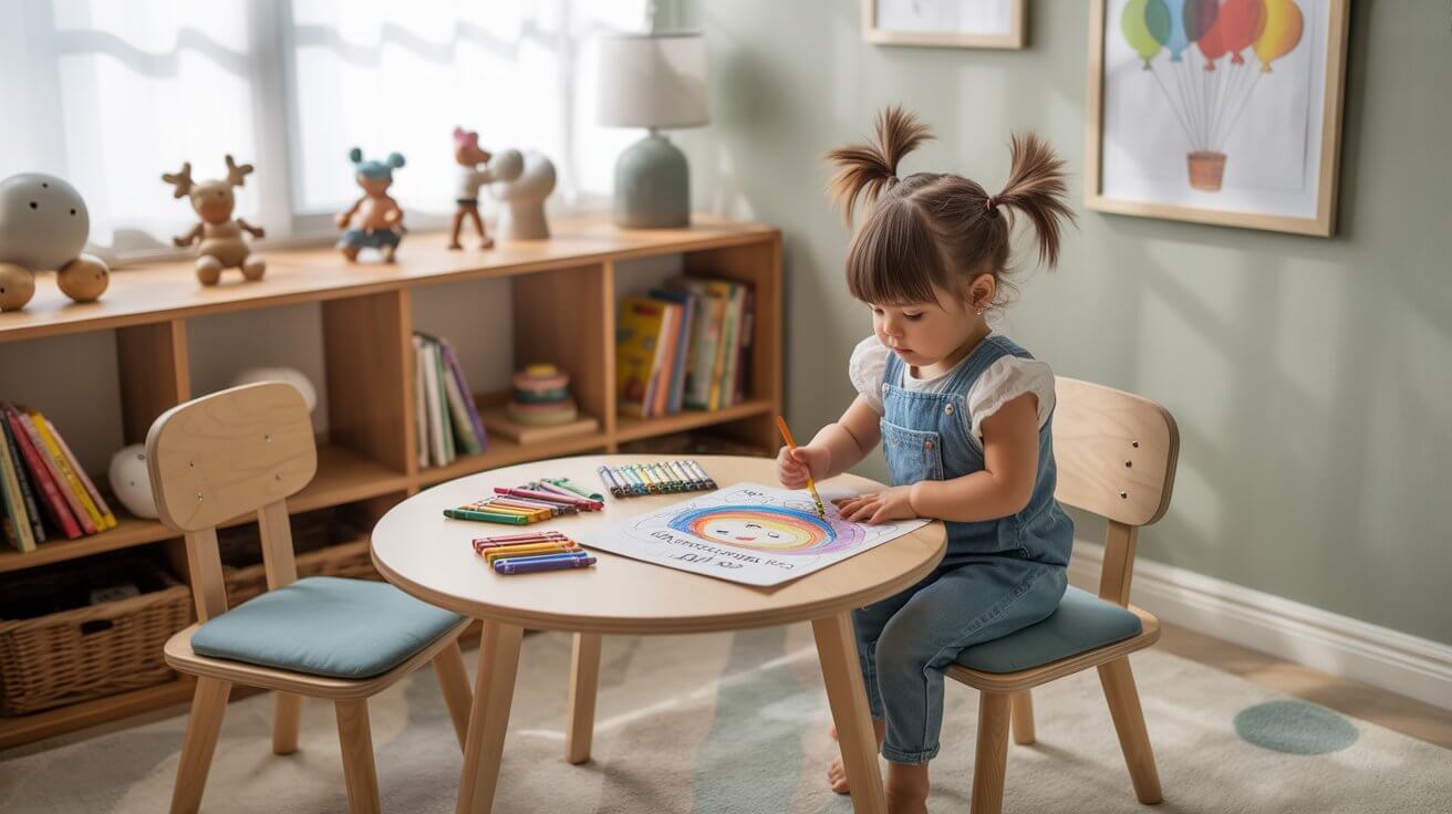 Living Room Kids Corner Ideas