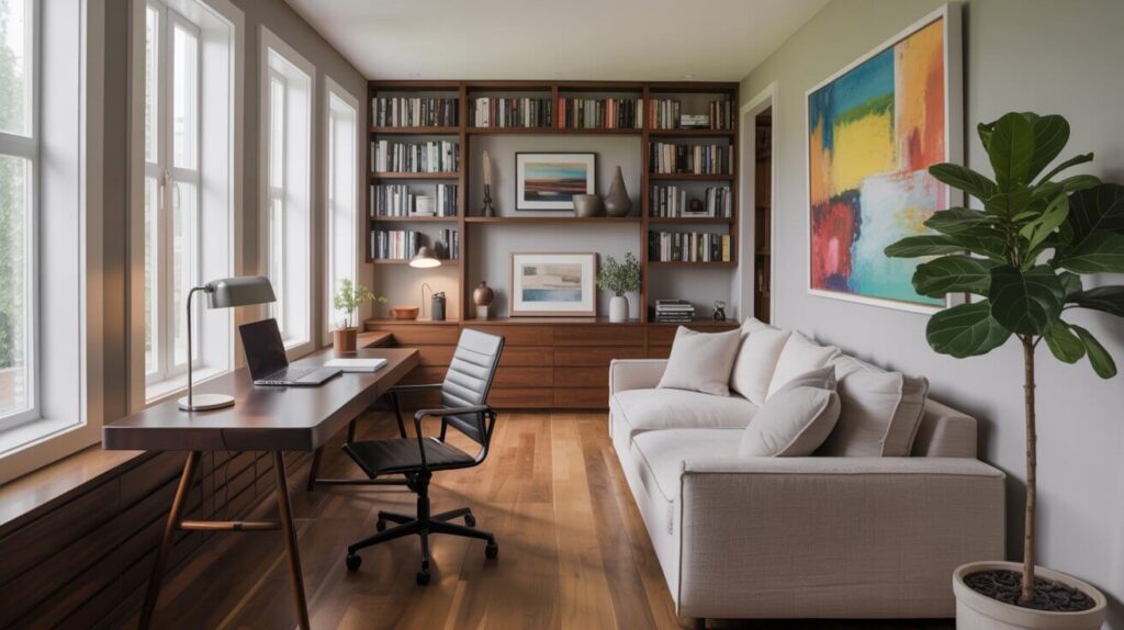 Living Room Office Layout Ideas That Actually Work (and Look Good Too ...
