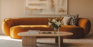 Living Room Orange Ideas