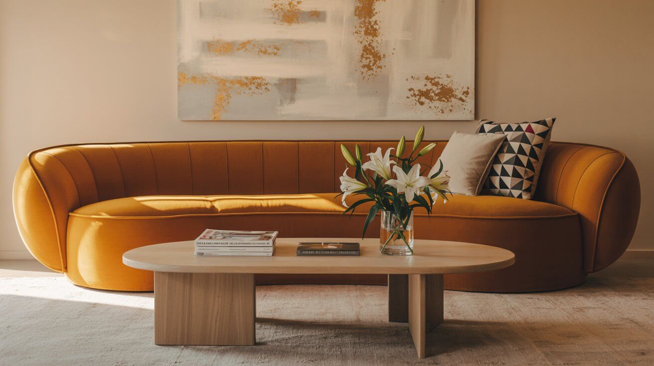 Living Room Orange Ideas