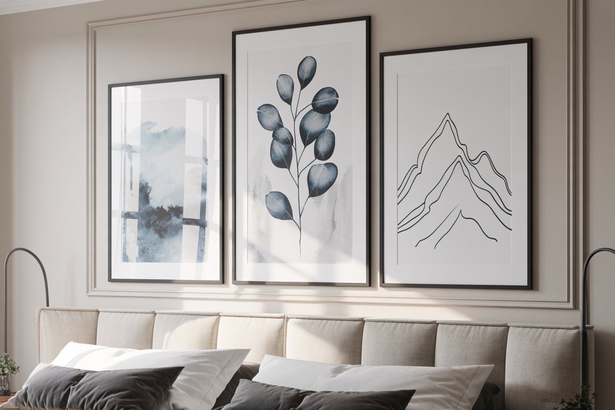 Bedroom Art Above Bed Ideas