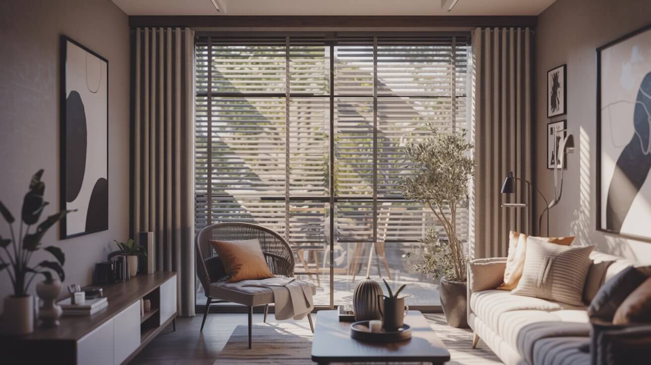 How to Style Blinds in Your Living Room