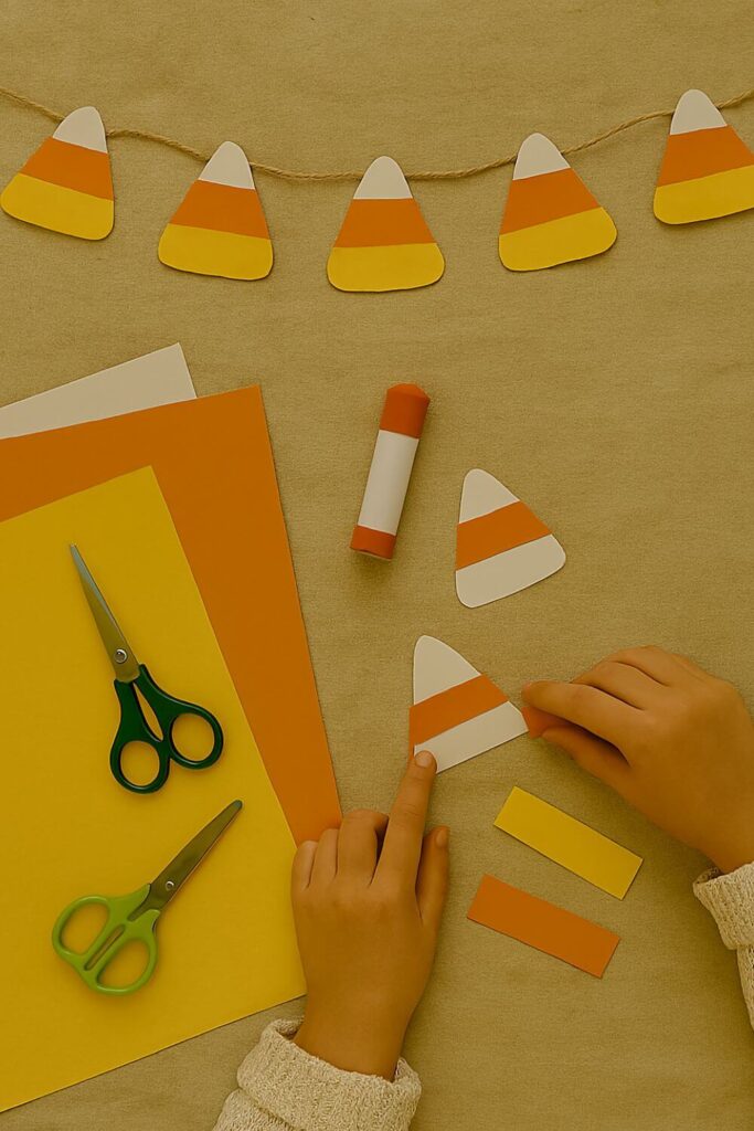 Candy Corn Garland
