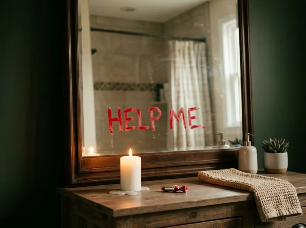 Creepy Mirror Messages