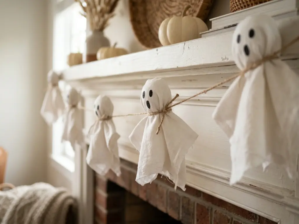 DIY Ghost Garland