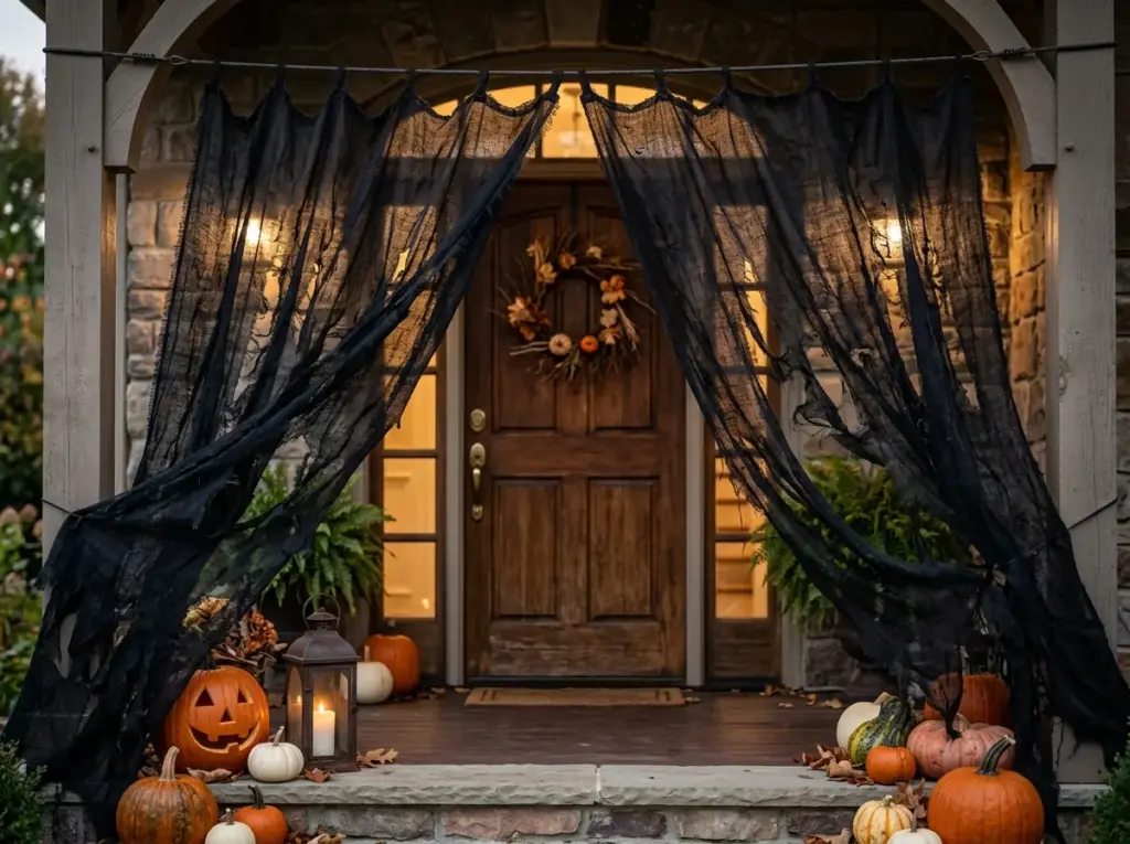Haunted Porch Curtains