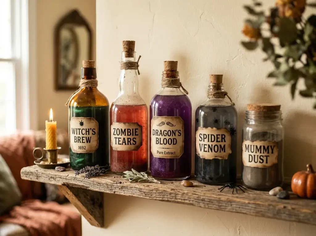 DIY Potion Bottles