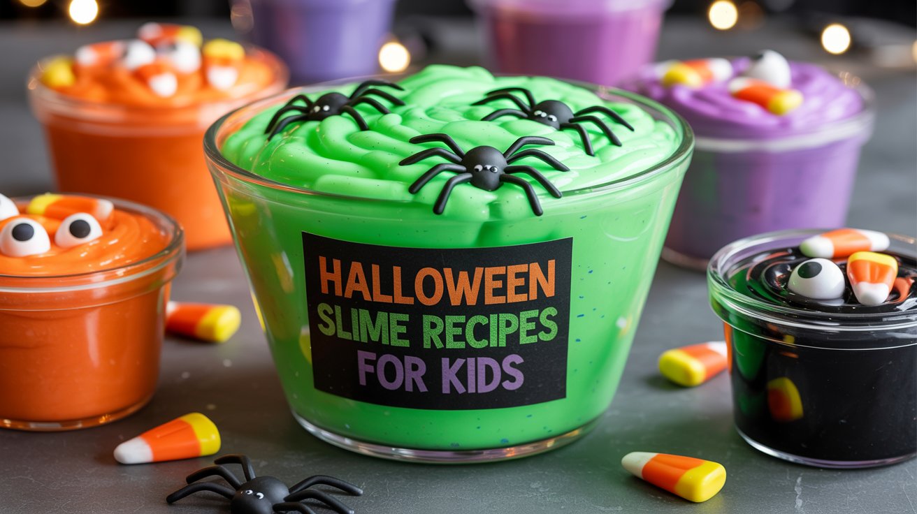 Halloween Slime Recipes for Kids
