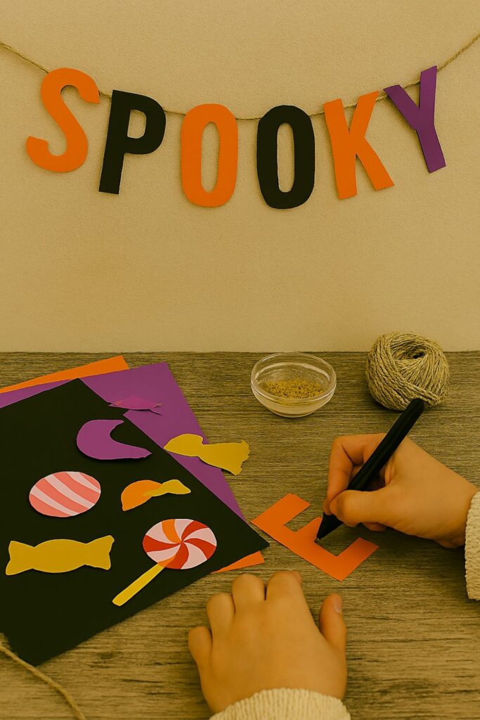 Halloween Word Garland