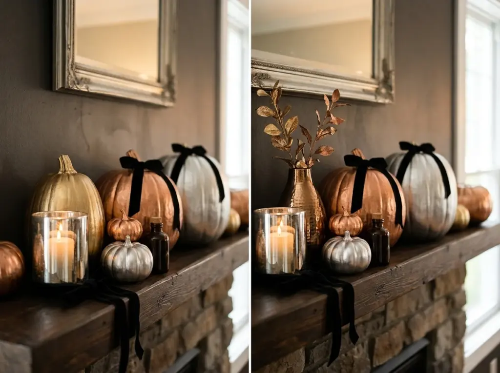 Metallic Pumpkin Luxe