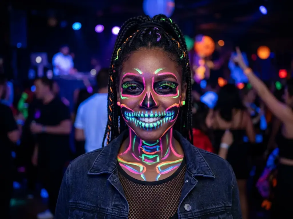Neon Skeleton