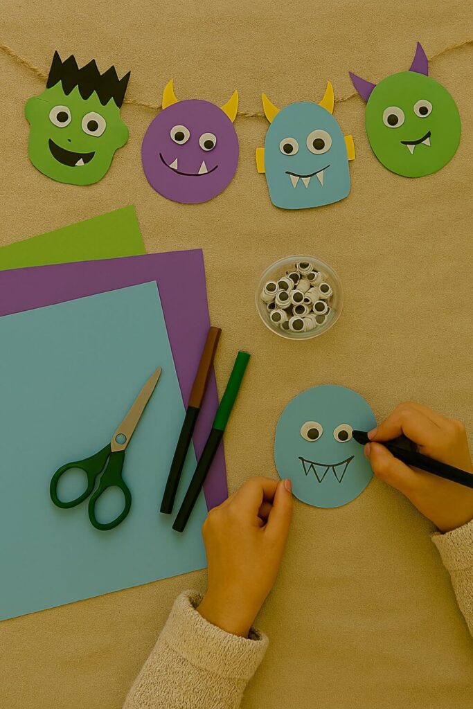 Monster Face Garland 👹