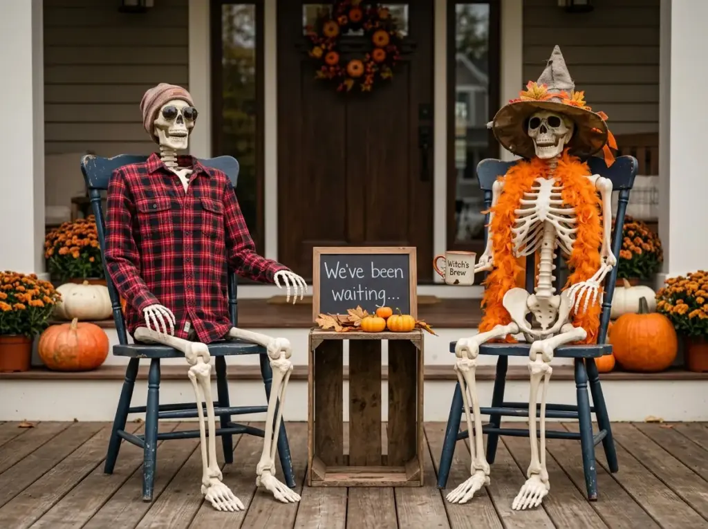 Skeleton Welcome Crew ☠️