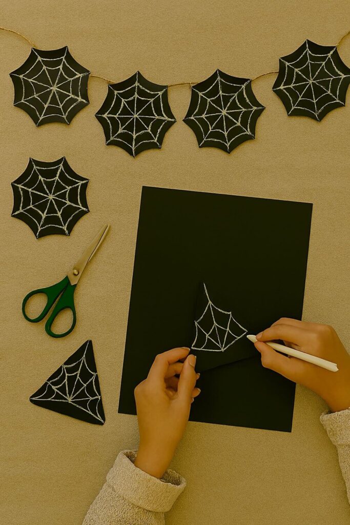 Spider Web Garland