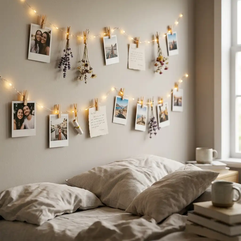 String Lights + Photo Clips