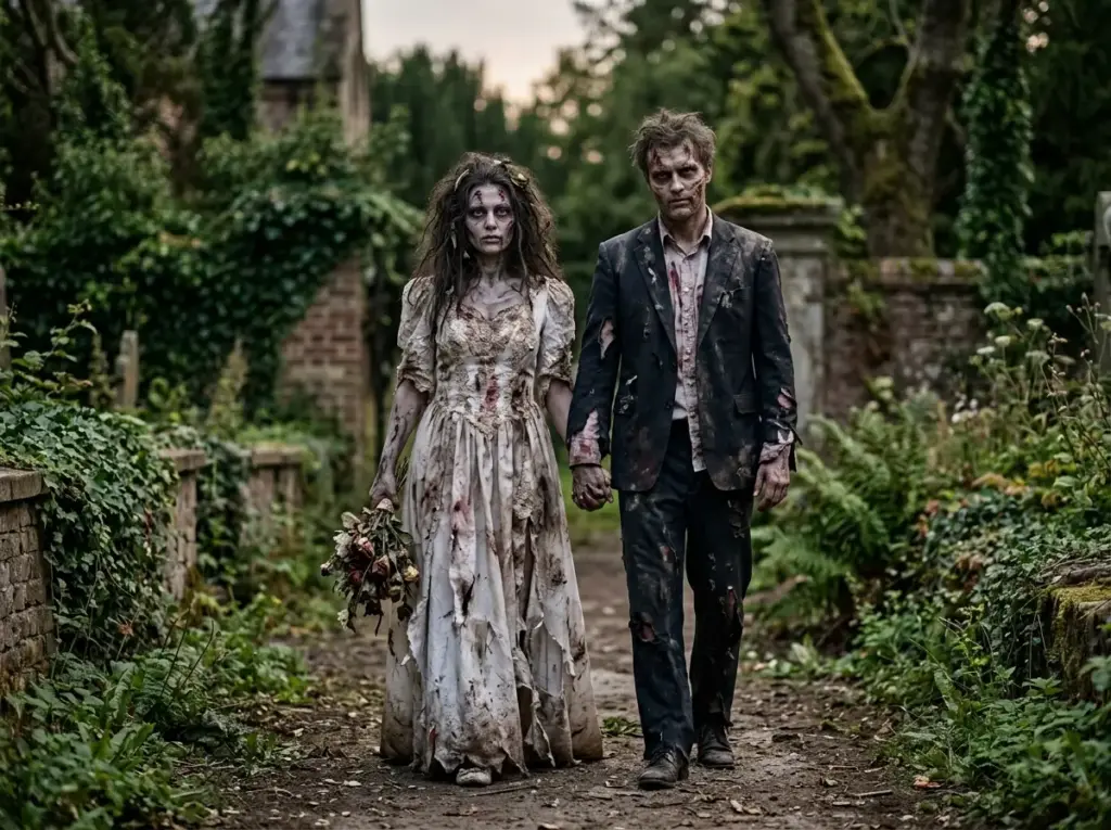 Zombie Bride & Groom
