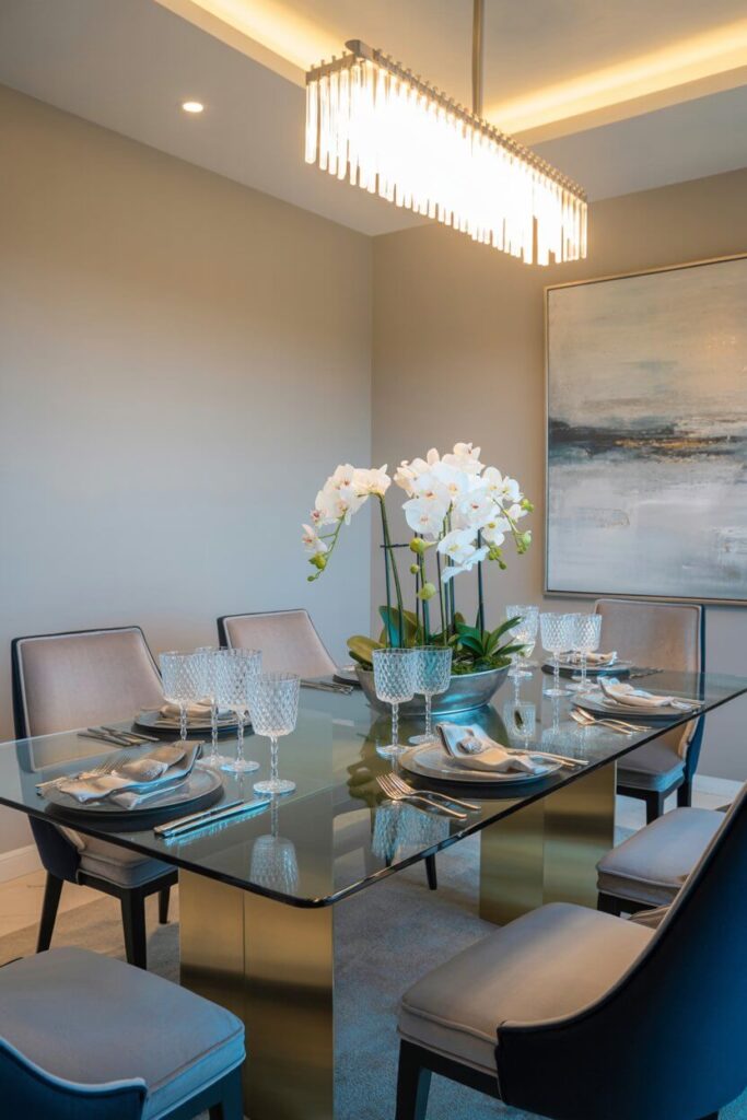 1. Go Bold with a Statement Dining Table