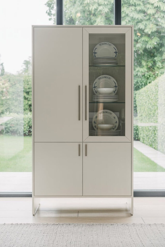 3. Modern Minimalist Dining Cabinet