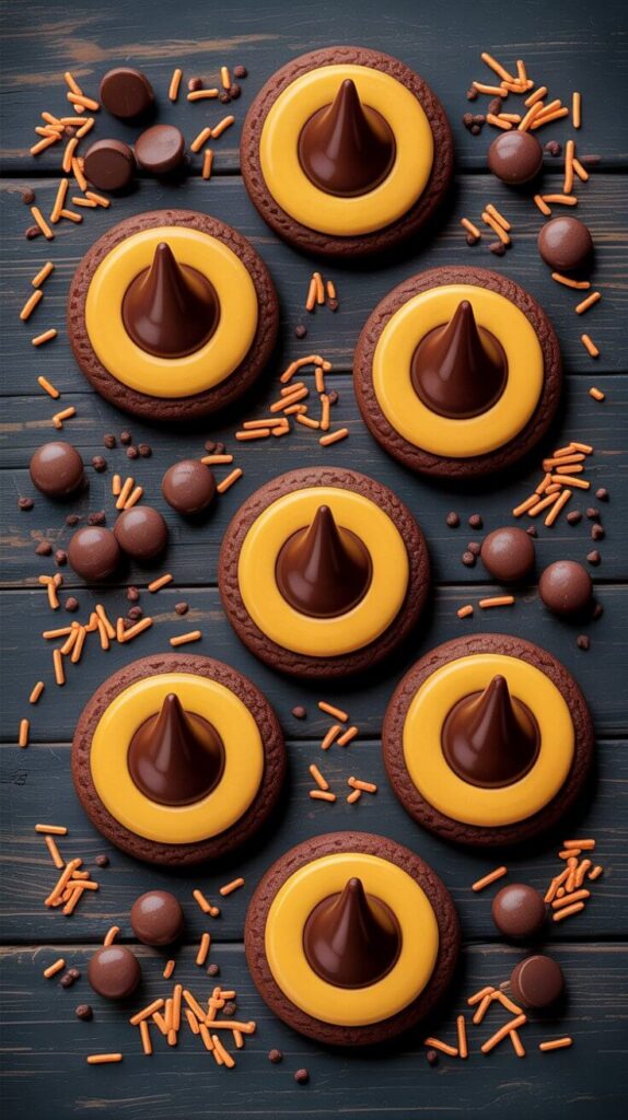 3. Witch Hat Cookies 🧙‍♀️
