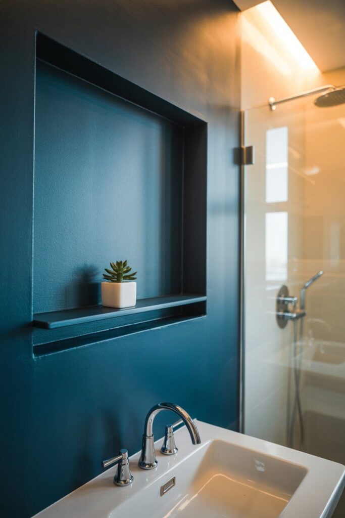 5. Painted Pop of Color