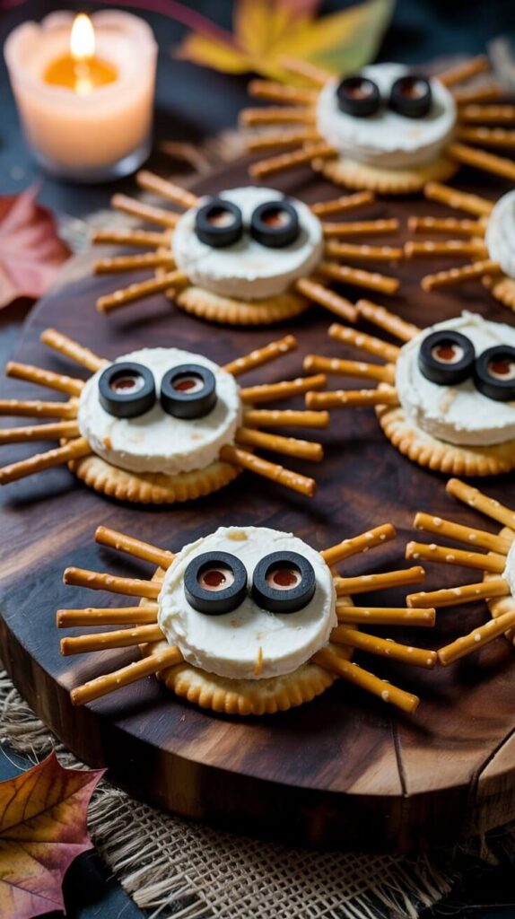 6. Spider Crackers 🕷️