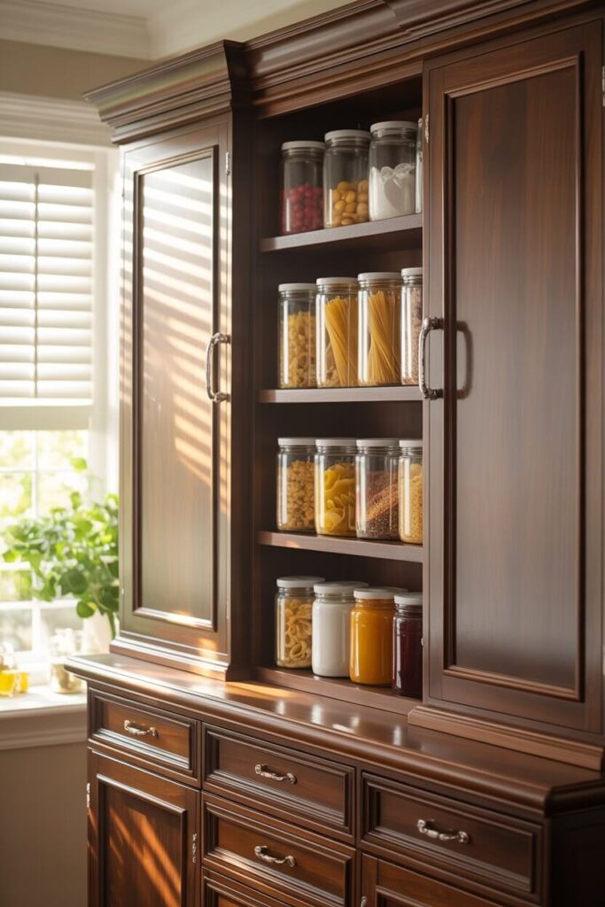 7. Tall Pantry-Style Cabinet