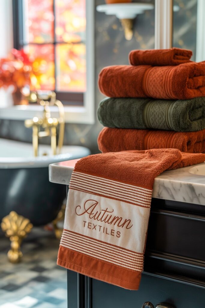 9. Autumn Textiles & Towels