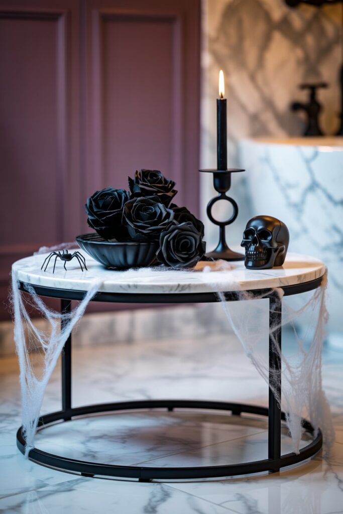 A Marble Surface for Moody Vignettes