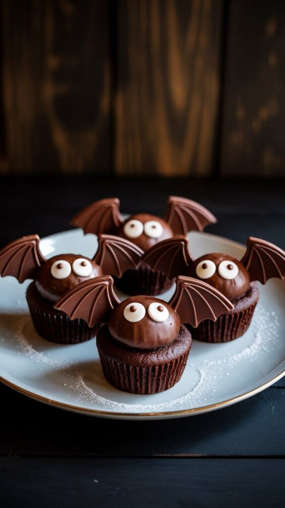 Bat Cupcakes 🦇