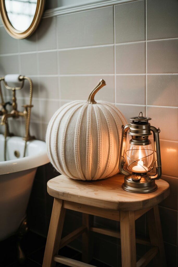 Creepy-Chic Accent Pillows (Yes, Even in Bathrooms)