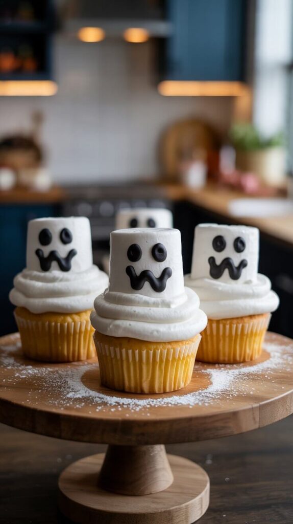 Ghost Cupcakes 👻