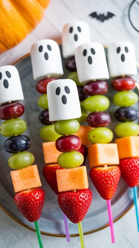 Halloween Fruit Kabobs
