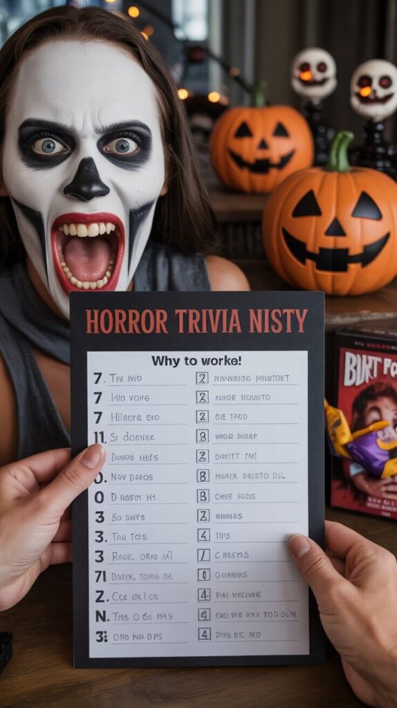 Horror Trivia Night 🧠