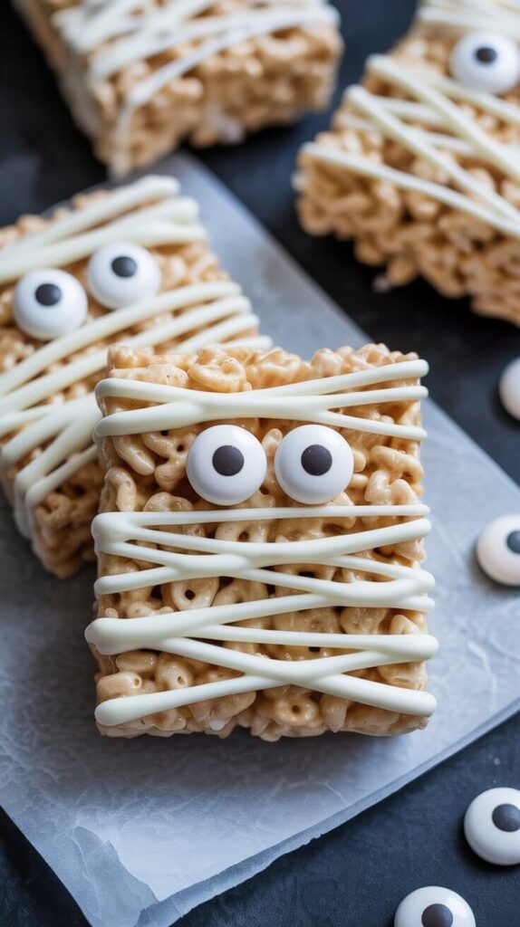 Mummy Rice Krispie Treats