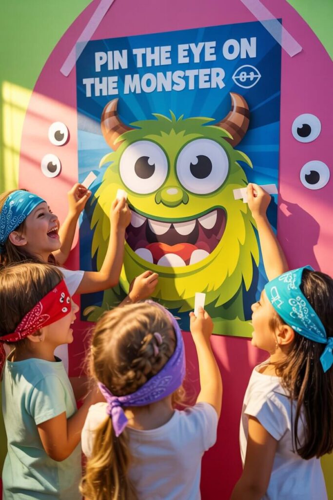 Pin the Eye on the Monster 👁️