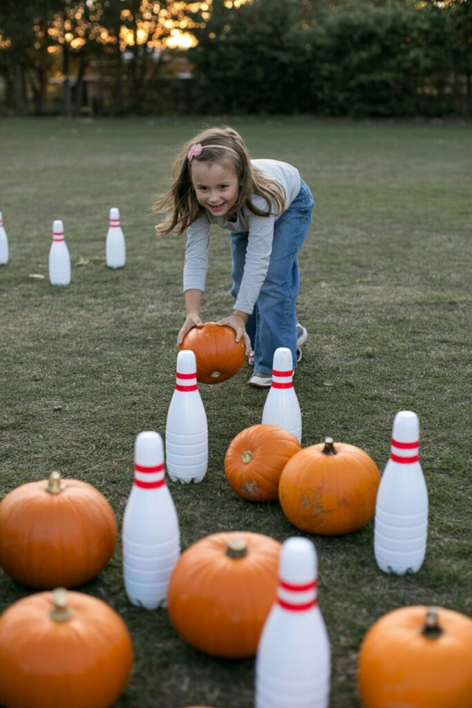 Pumpkin Bowling