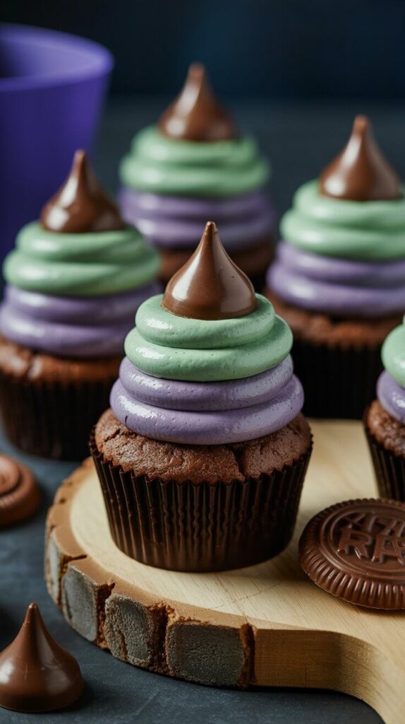 Witch Hat Cupcakes 🧙‍♀️