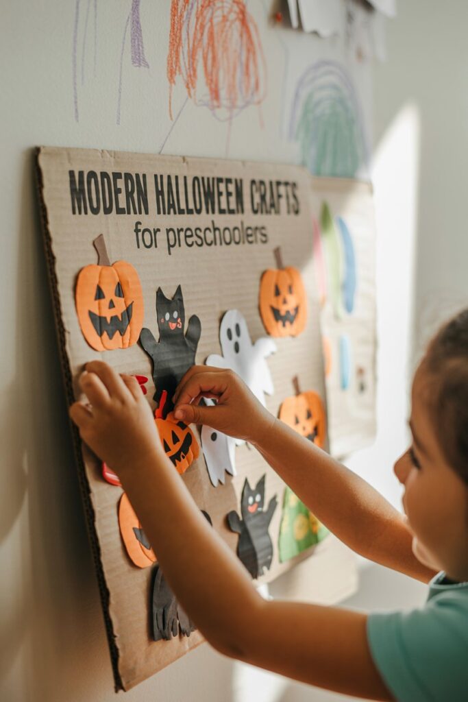 Halloween Collage Boards