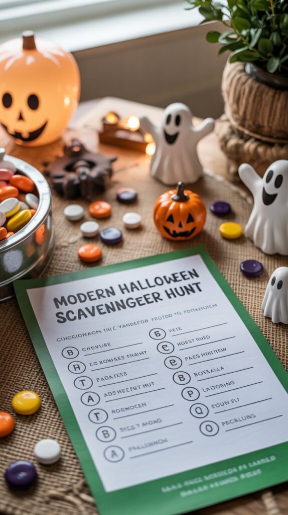 Trick-or-Treat Clue Hunt